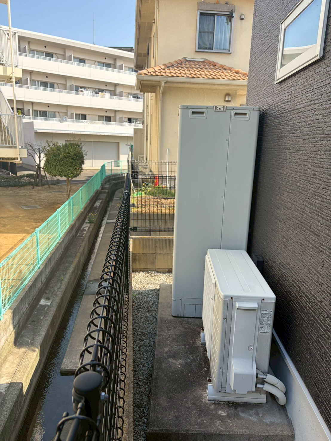 兵庫県明石市Tエコキュートの施工事例工事前写真