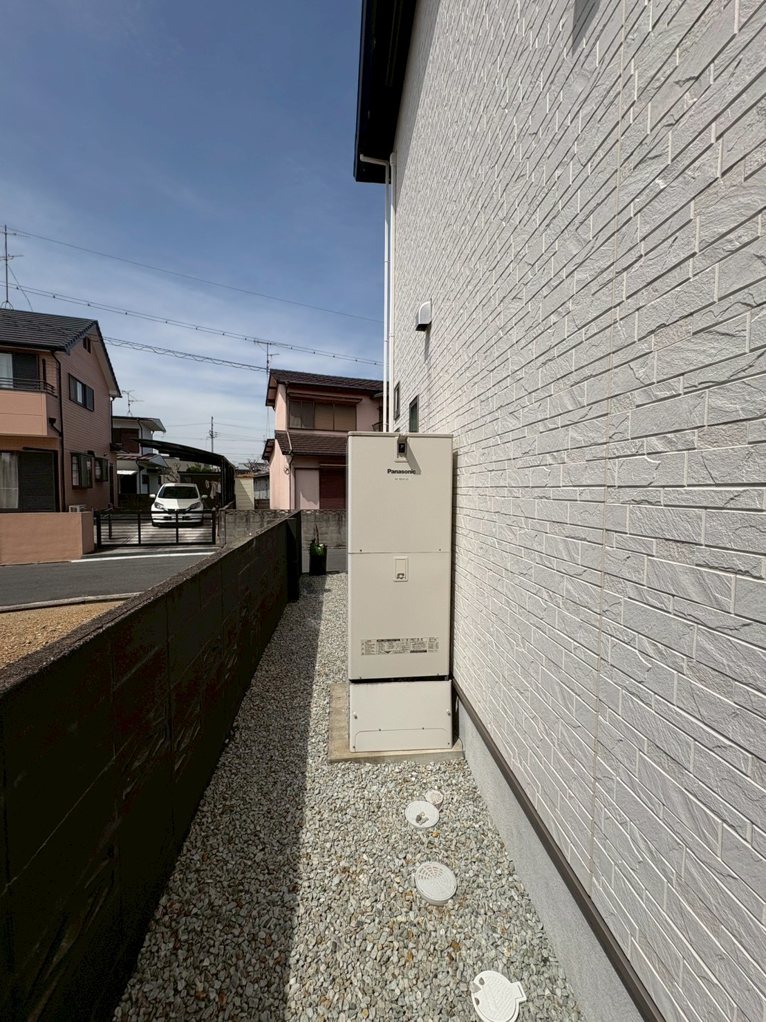 兵庫県加古川市Tエコキュートの施工事例工事前写真