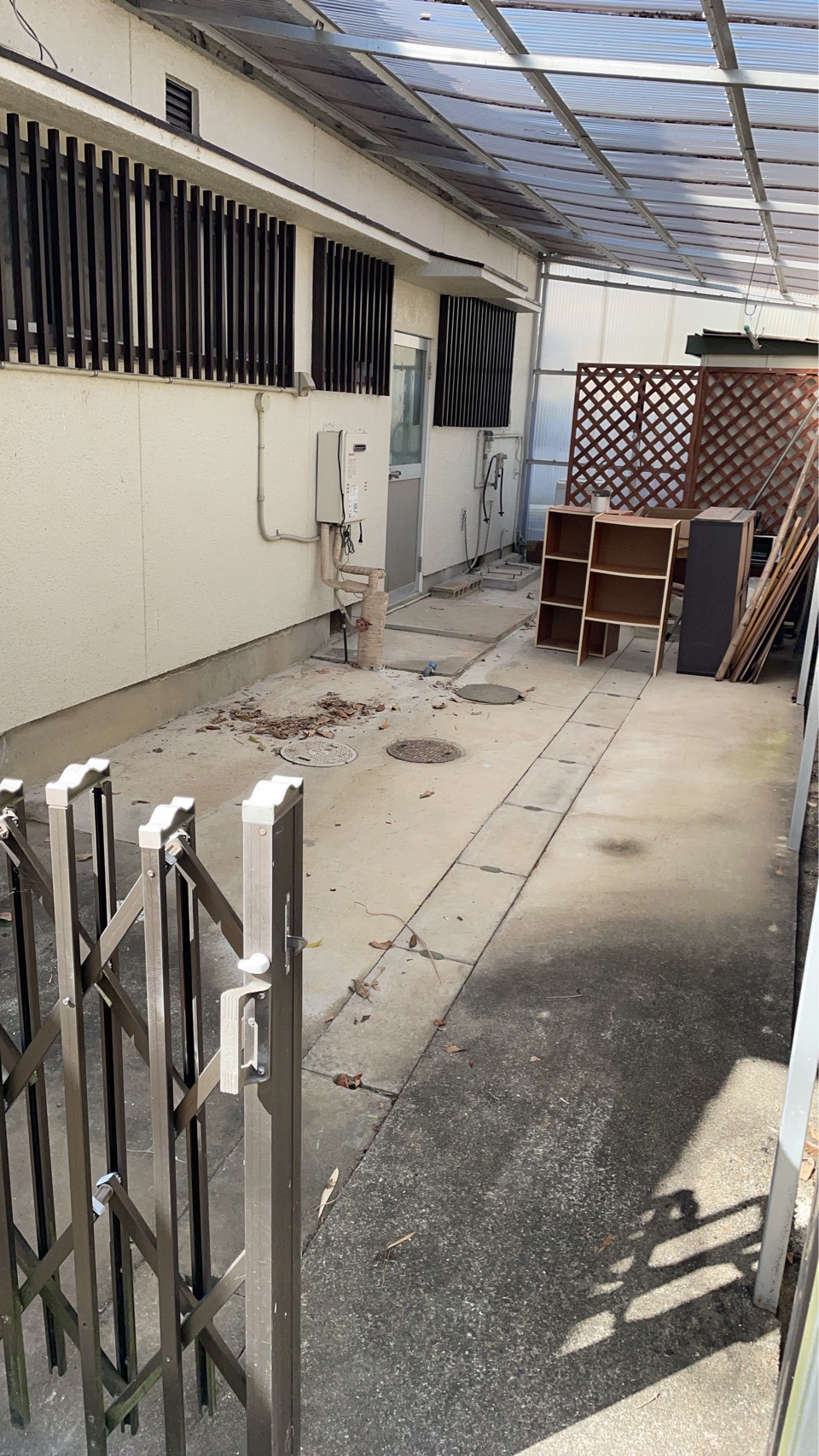 神戸市西区Sエコキュートの施工事例工事前写真