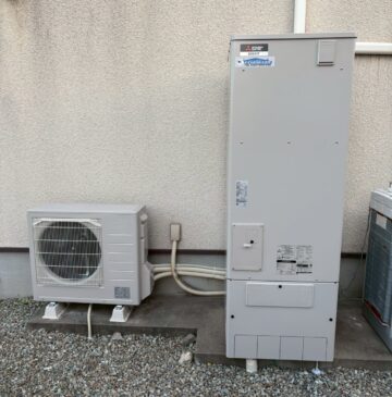 神戸市西区Sエコキュートの施工事例工事後写真