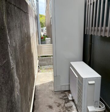 兵庫県明石市Kエコキュートの施工事例工事後写真