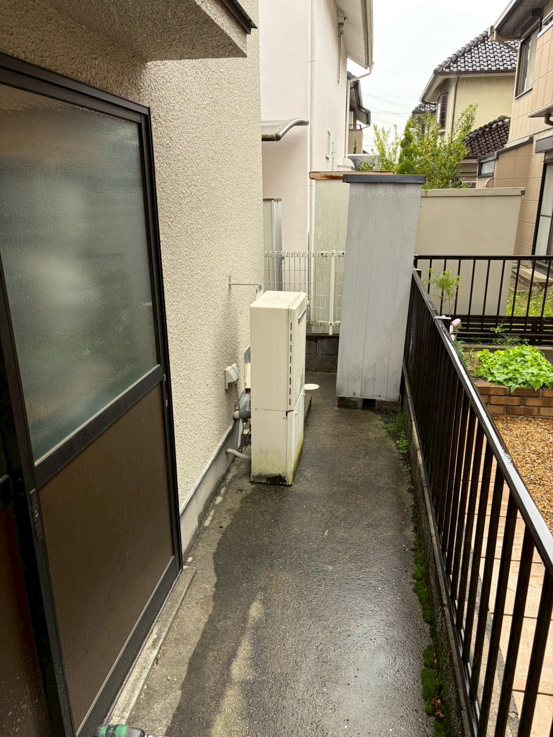 神戸市北区Yエコキュートの施工事例工事前写真