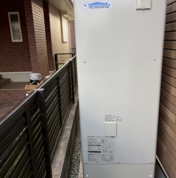 神戸市西区Kエコキュートの施工事例工事後写真