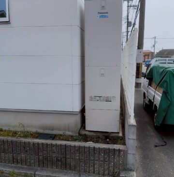 兵庫県加古川市Nエコキュートの施工事例工事後写真