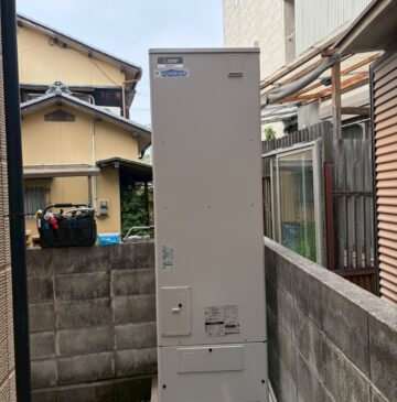 兵庫県姫路市Kエコキュートの施工事例工事後写真