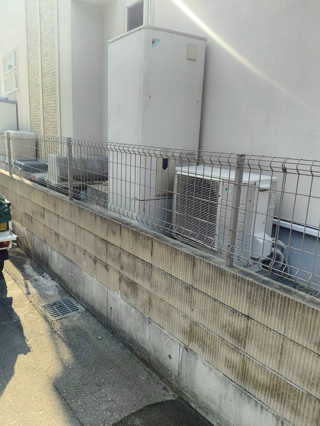 兵庫県明石市Kエコキュートの施工事例工事前写真