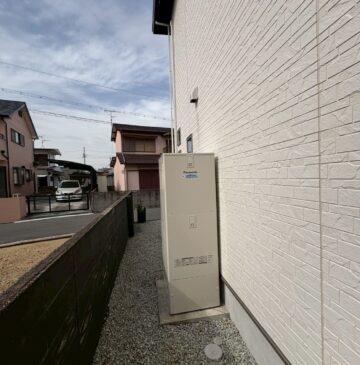 兵庫県加古川市Tエコキュートの施工事例工事後写真