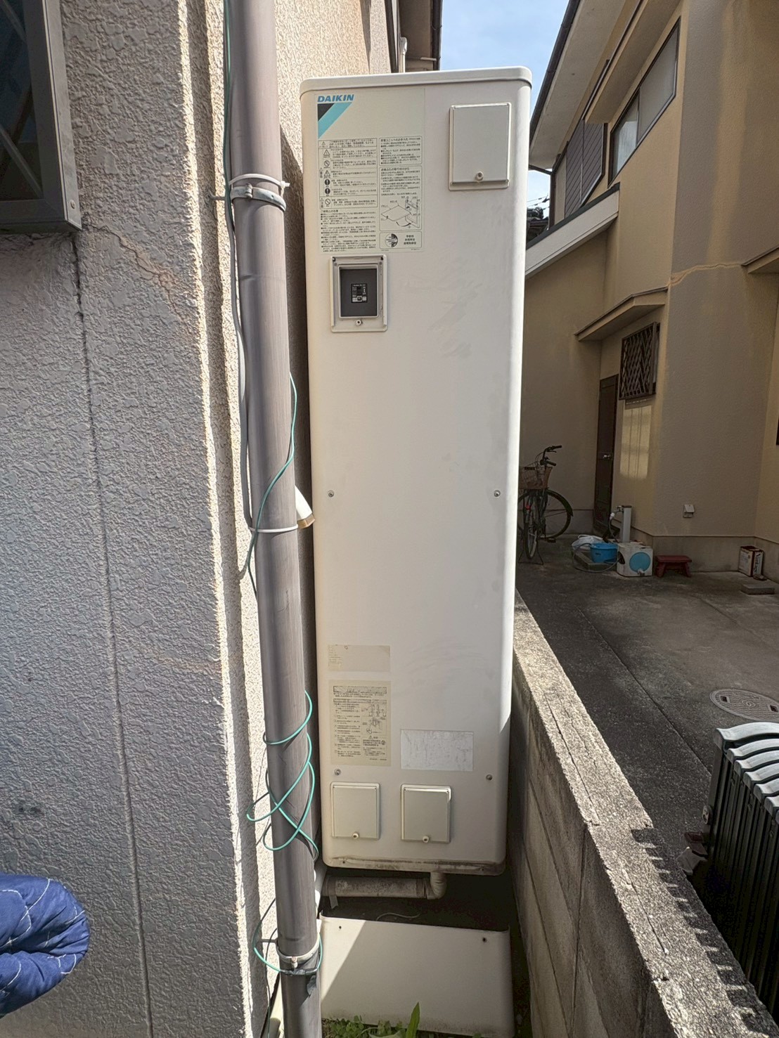 兵庫県高砂市Hエコキュートの施工事例工事前写真