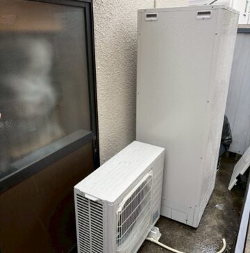 神戸市北区Yエコキュートの施工事例工事後写真