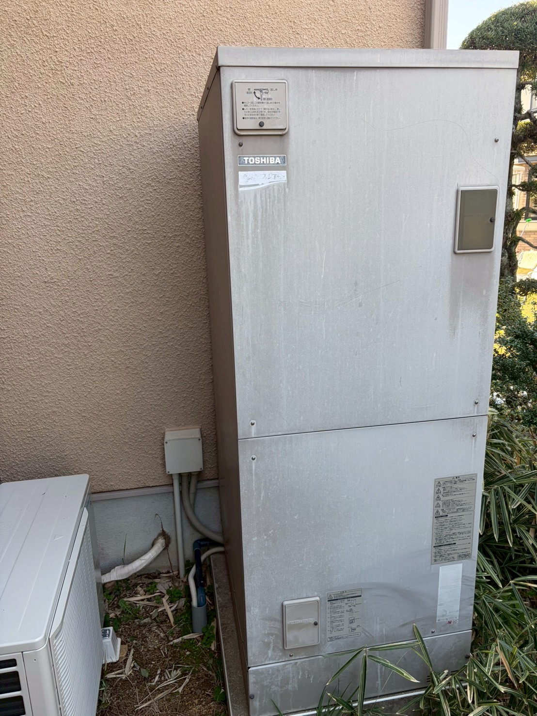 神戸市西区Kエコキュートの施工事例工事前写真