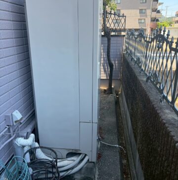 兵庫県姫路市Kエコキュートの施工事例工事後写真