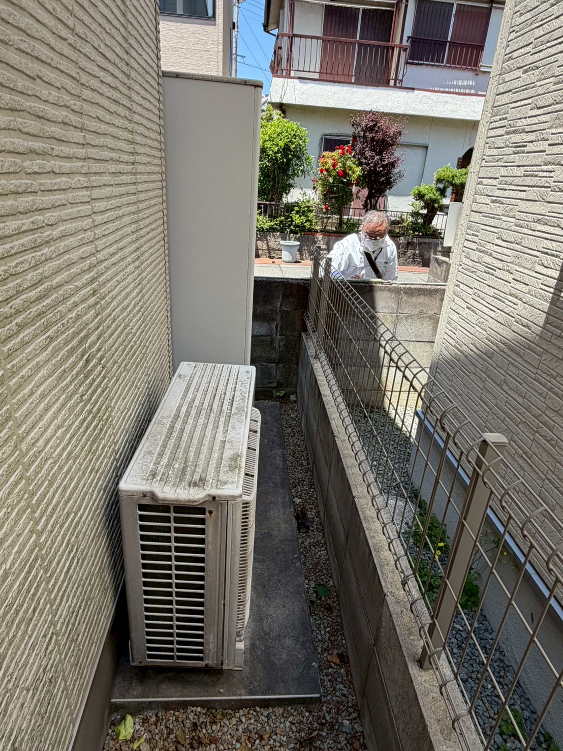 兵庫県加古郡播磨町Uエコキュートの施工事例工事前写真