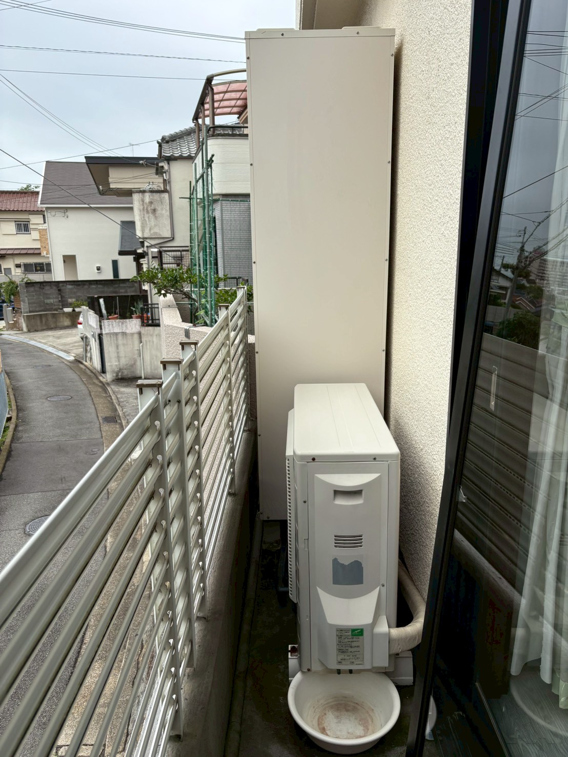 神戸市垂水区Aエコキュートの施工事例工事前写真