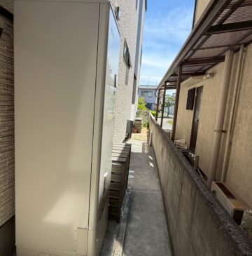 兵庫県加古川市Iエコキュートの施工事例工事後写真