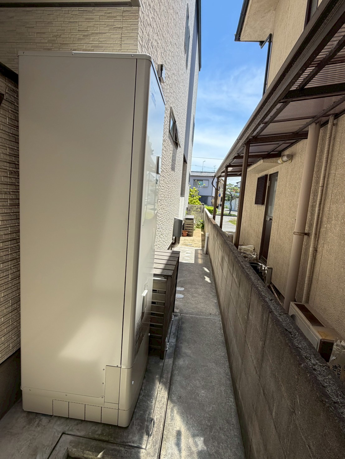 兵庫県加古川市Iエコキュートの施工事例工事後写真