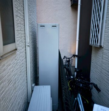 神戸市東灘区Iエコキュートの施工事例工事後写真
