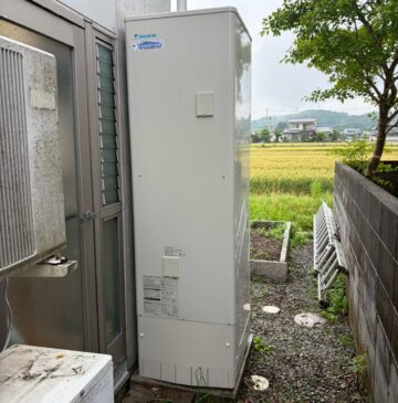 兵庫県姫路市Hエコキュートの施工事例工事後写真