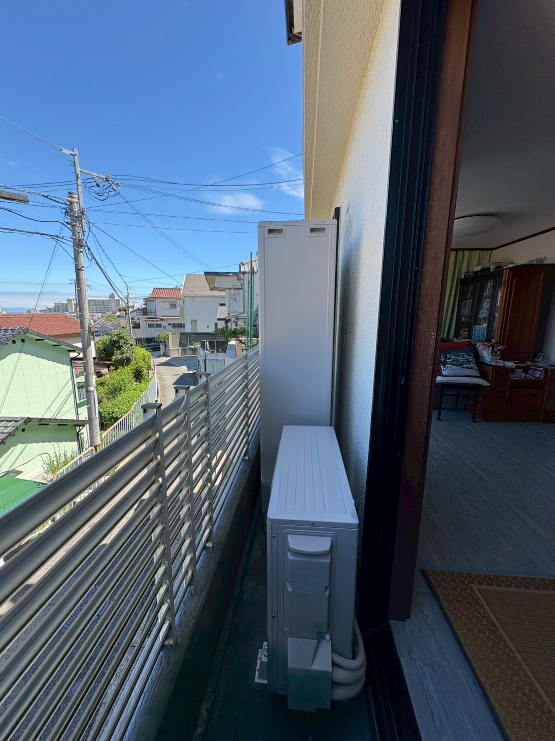 神戸市垂水区Aエコキュートの施工事例工事後写真