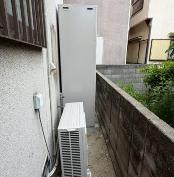 兵庫県加古郡播磨町Oエコキュートの施工事例工事後写真