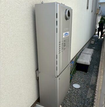 神戸市垂水区Yガス給湯器の施工事例工事後写真