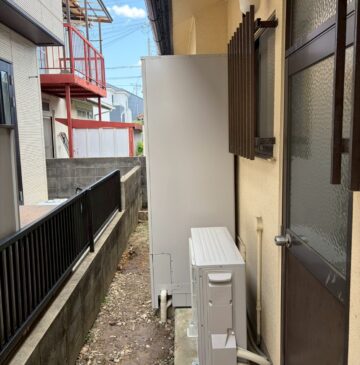 兵庫県姫路市Hエコキュートの施工事例工事後写真