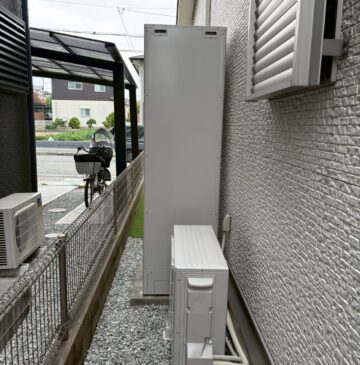兵庫県明石市Yエコキュートの施工事例工事後写真
