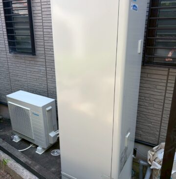 兵庫県加古川市Nエコキュートの施工事例工事後写真