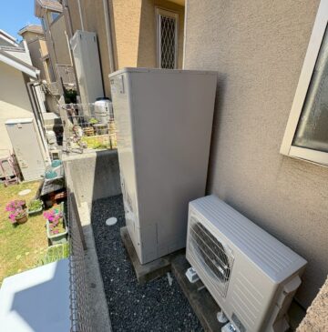 神戸市垂水区Yエコキュートの施工事例工事後写真
