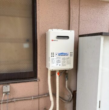神戸市垂水区Yガス給湯器の施工事例工事後写真