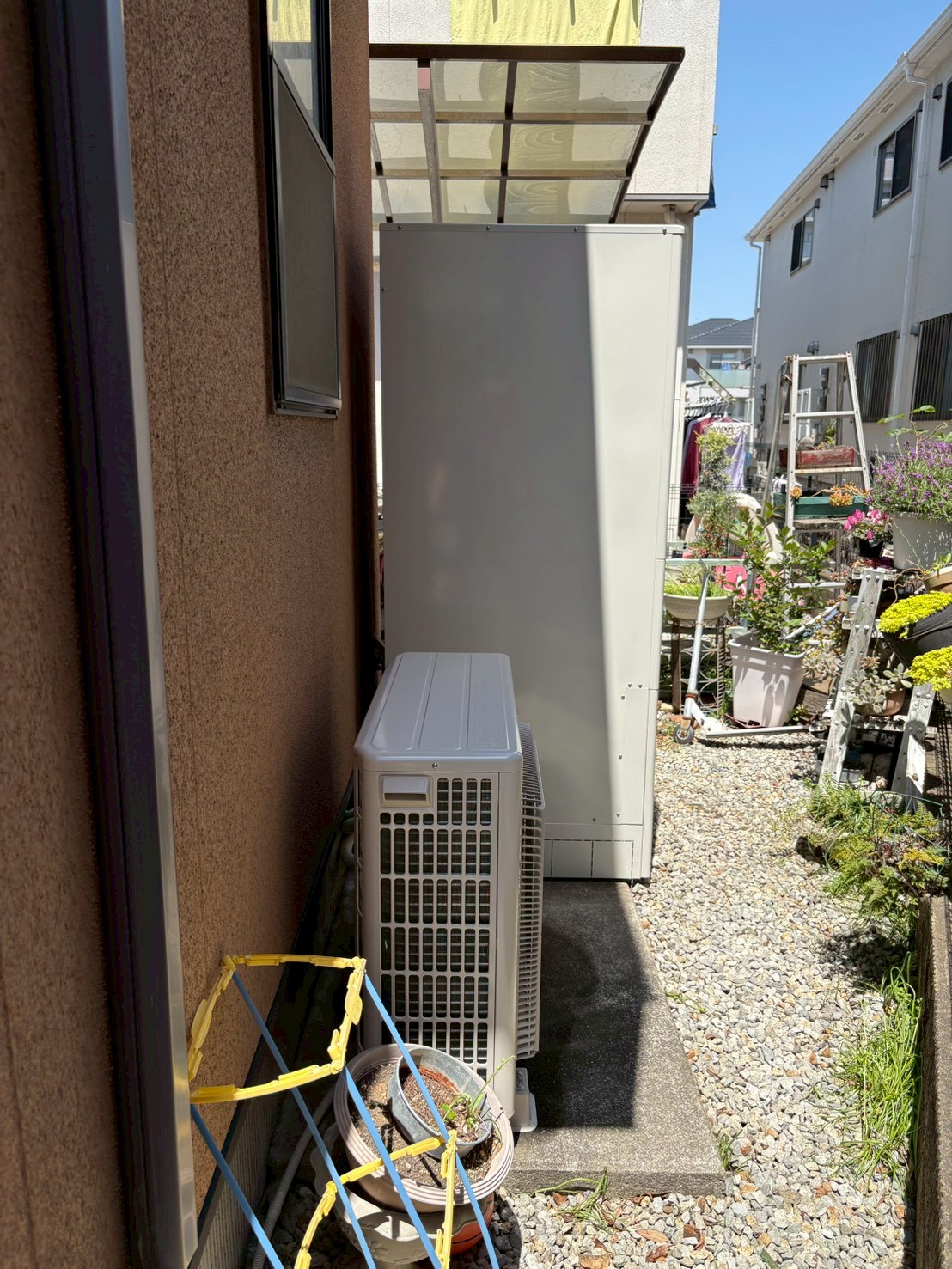 兵庫県明石市Mエコキュートの施工事例工事後写真