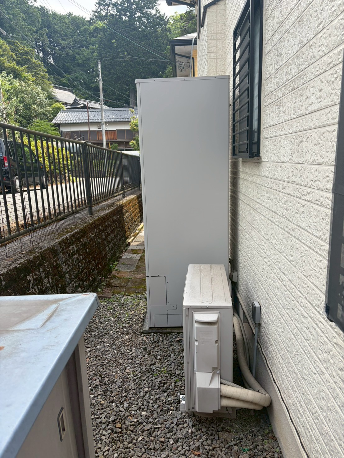 兵庫県丹波篠山市Hエコキュートの施工事例工事前写真