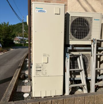 兵庫県加古川市Aエコキュートの施工事例工事後写真