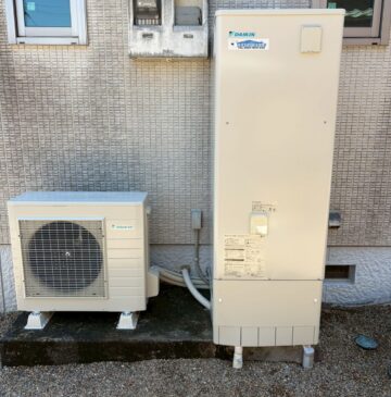 兵庫県相生市Hエコキュートの施工事例工事後写真