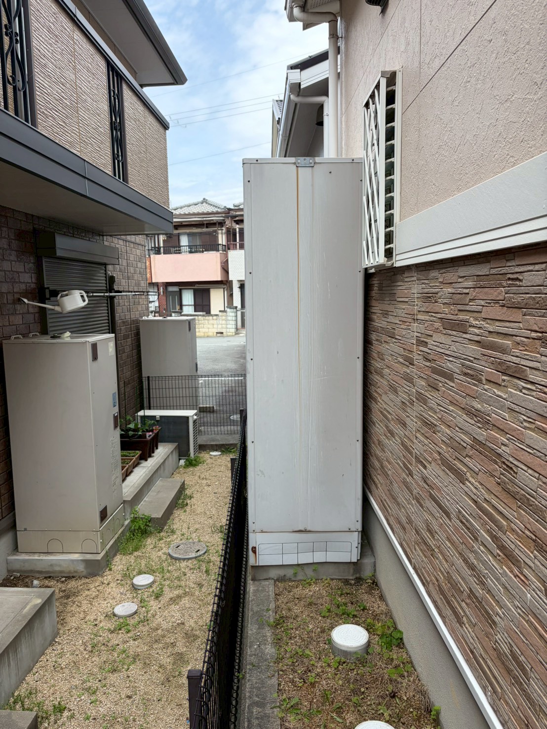 兵庫県明石市Kエコキュートの施工事例工事前写真