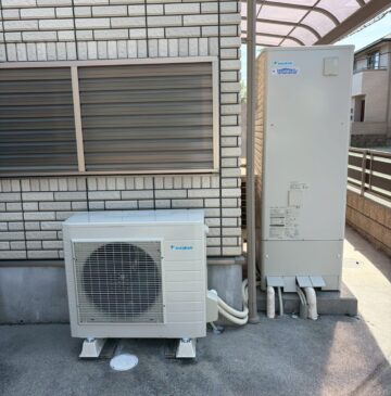 兵庫県加古川市Oエコキュートの施工事例工事後写真