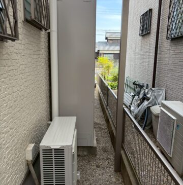 兵庫県高砂市Tエコキュートの施工事例工事後写真