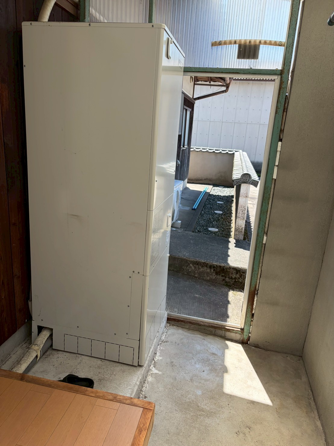 兵庫県丹波市Sエコキュートの施工事例工事前写真