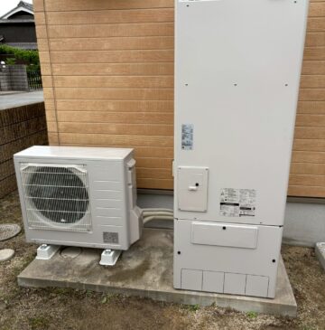 兵庫県加古川市Hエコキュートの施工事例工事後写真