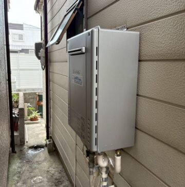 兵庫県明石市Aガス給湯器の施工事例工事後写真