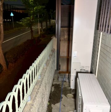 神戸市西区Sエコキュートの施工事例工事後写真