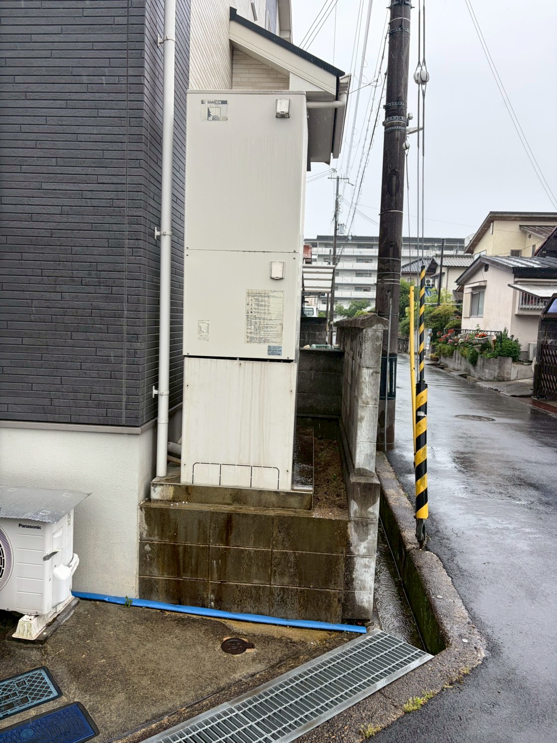 兵庫県加古川市Mエコキュートの施工事例工事前写真