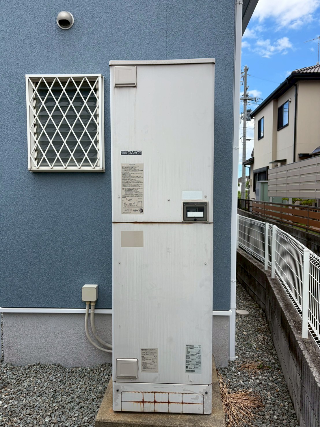 兵庫県明石市Yエコキュートの施工事例工事前写真