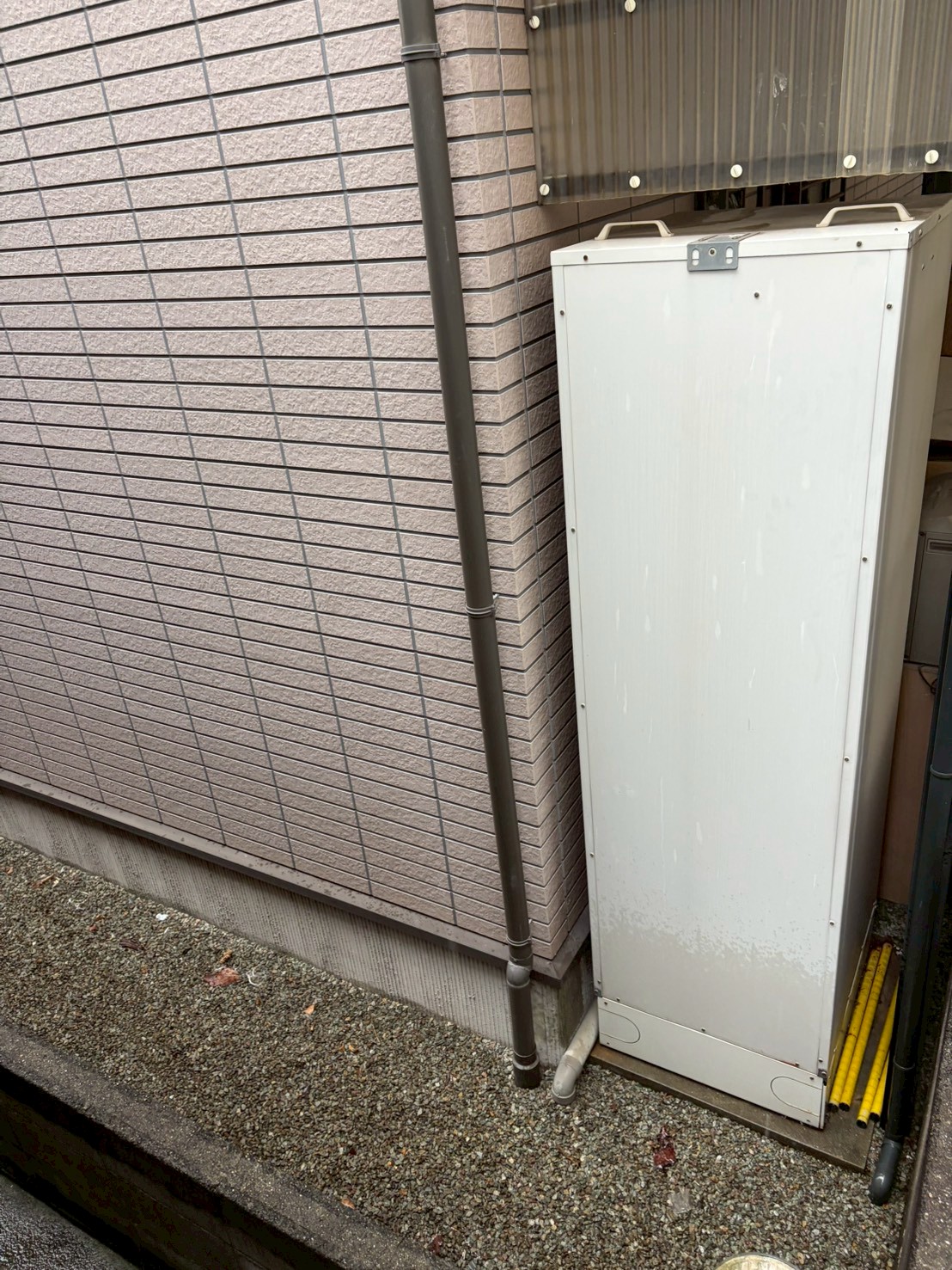 兵庫県明石市Kエコキュートの施工事例工事前写真