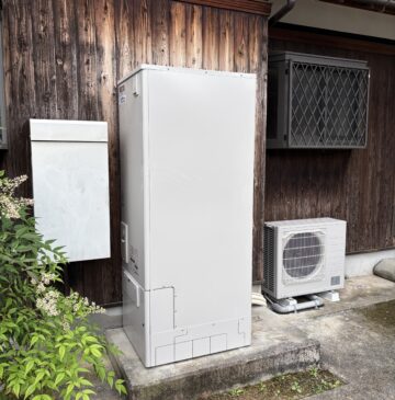 兵庫県神崎郡福崎町Nエコキュートの施工事例工事後写真