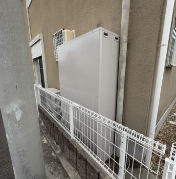 兵庫県西宮市Hエコキュートの施工事例工事後写真