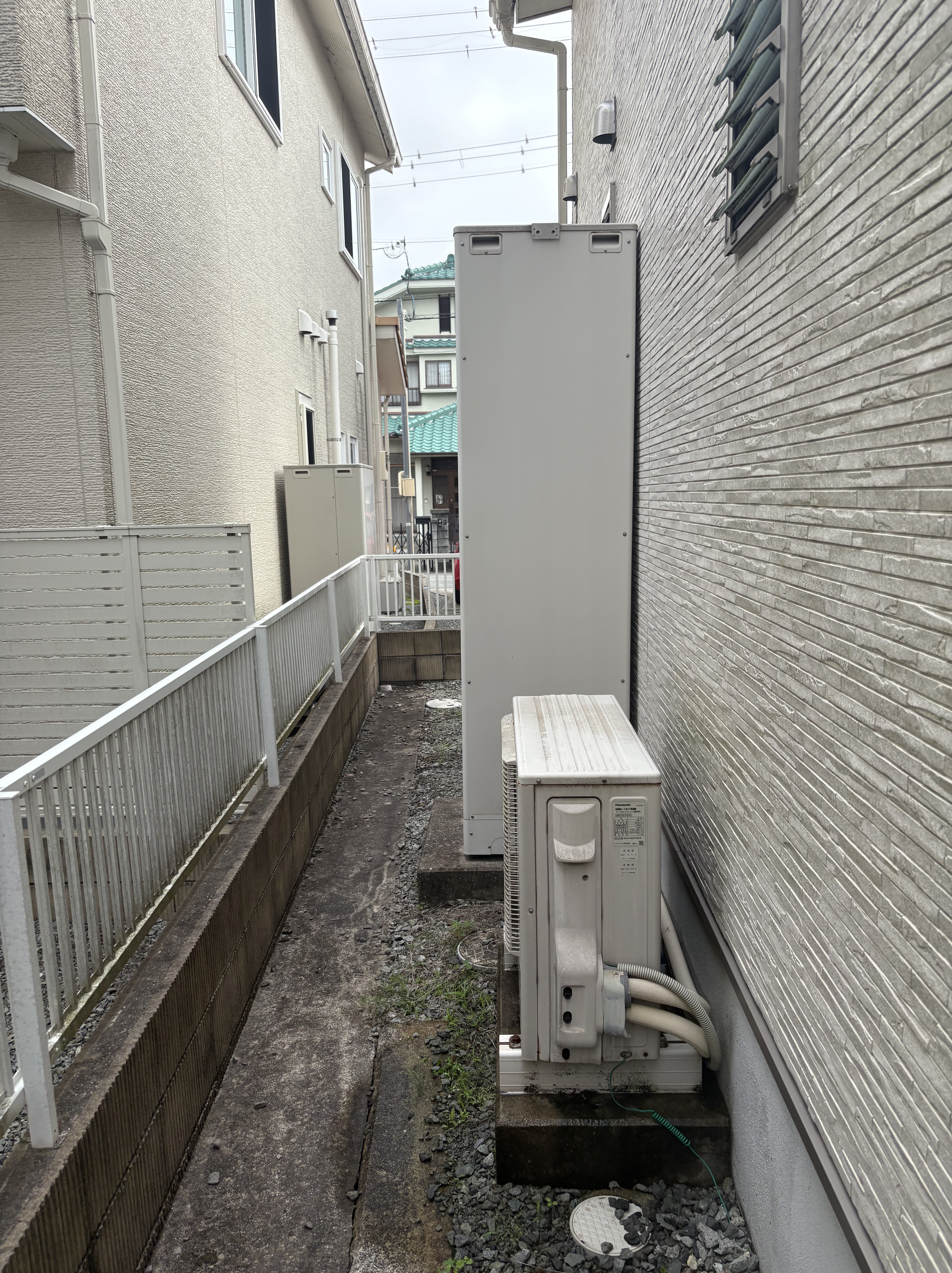 兵庫県姫路市Uエコキュートの施工事例工事前写真
