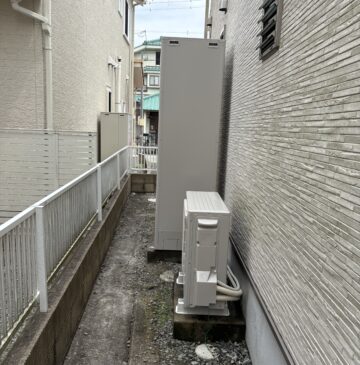 兵庫県姫路市Uエコキュートの施工事例工事後写真