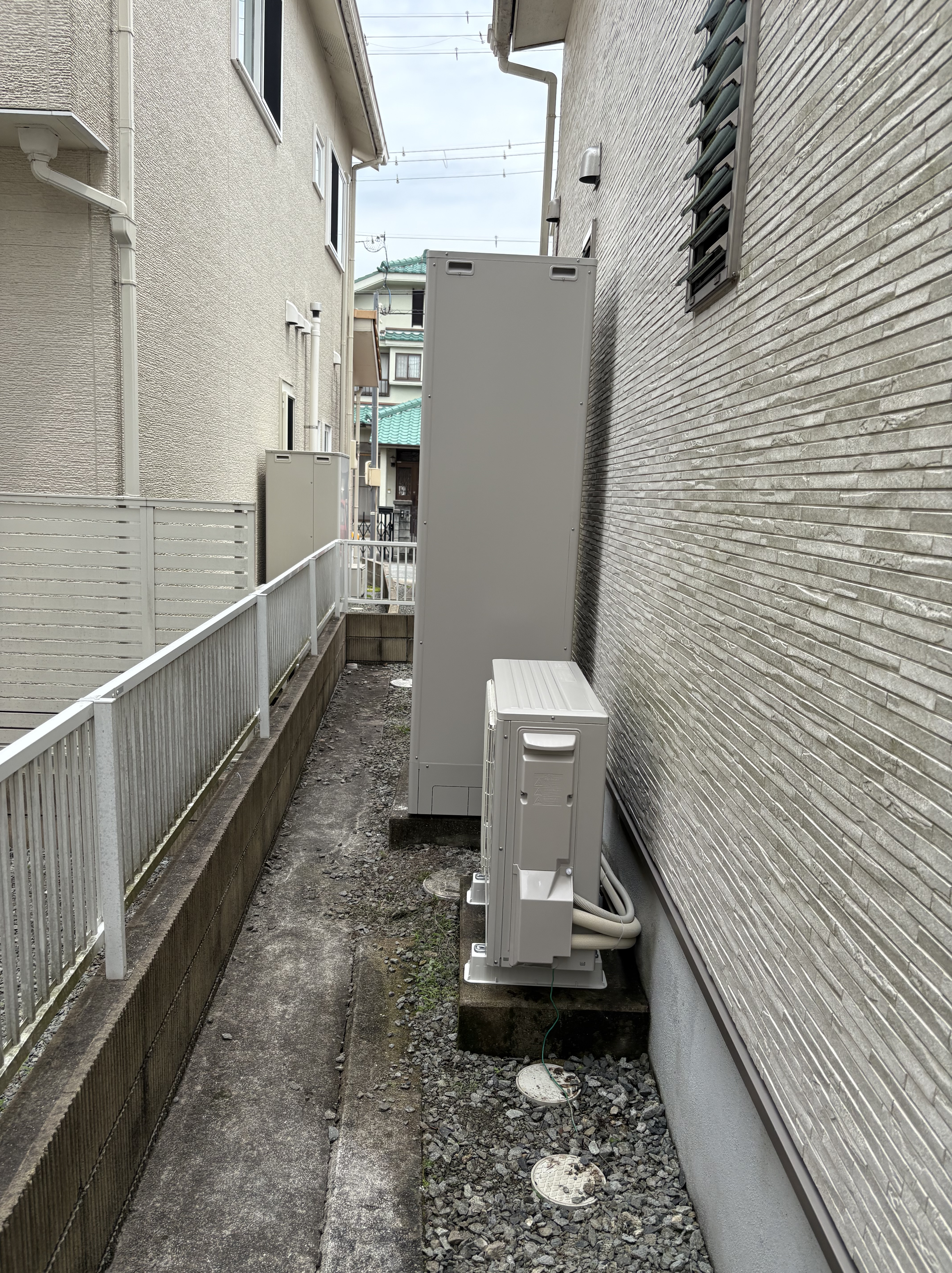 兵庫県姫路市Uエコキュートの施工事例工事後写真