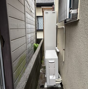 兵庫県加古川市Uエコキュートの施工事例工事後写真