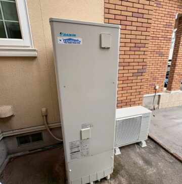 兵庫県明石市Aエコキュートの施工事例工事後写真